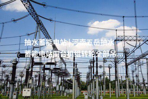 抽水蓄能電站 | 河南五岳抽水蓄能電站四臺機組轉(zhuǎn)輪全部吊裝完成