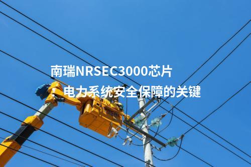 南瑞NRSEC3000芯片：電力系統(tǒng)安全保障的關(guān)鍵